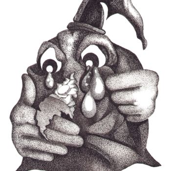 Zeichnungen mit dem Titel "Tränensack" von Picturewall, Original-Kunstwerk, Andere