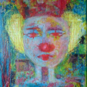 Peinture intitulée "Royal clown" par Petite Paquerette, Œuvre d'art originale