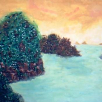 Картина под названием "MATHIAS SEASCAPE" - Les Petits Pinceaux De Norah Joy, Подлинное произведение искусства