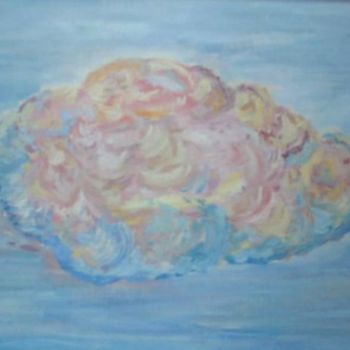 Pintura titulada "Cloud" por Les Petits Pinceaux De Norah Joy, Obra de arte original