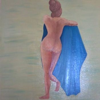 Peinture intitulée "Le nu" par Les Petits Pinceaux De Norah Joy, Œuvre d'art originale