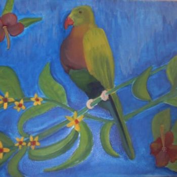 Peinture intitulée "Tropical" par Les Petits Pinceaux De Norah Joy, Œuvre d'art originale
