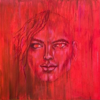 Peinture intitulée "They" par Irina Petrova, Œuvre d'art originale, Huile