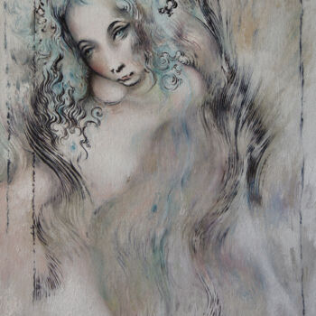 Картина под названием "Фея" - Пётр Козлов (AMPIR), Подлинное произведение искусства, Масло