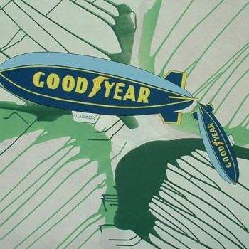 Ζωγραφική με τίτλο "Good year" από Petra Farac, Αυθεντικά έργα τέχνης