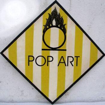 Painting titled "Pop art" by Petra Farac, Original Artwork