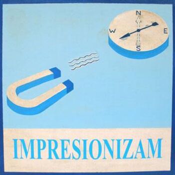 Painting titled "Impresionizam" by Petra Farac, Original Artwork