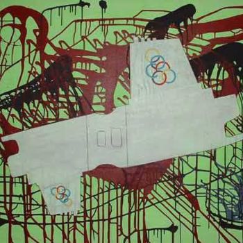 Ζωγραφική με τίτλο "Olympic" από Petra Farac, Αυθεντικά έργα τέχνης