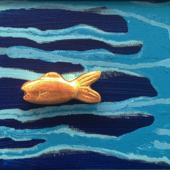 Ζωγραφική με τίτλο "Make a wish2" από Petra Farac, Αυθεντικά έργα τέχνης, Ακρυλικό Τοποθετήθηκε στο artwork_cat.