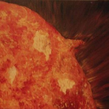 Pittura intitolato "Sun Explosion" da Petra Wohlwerth, Opera d'arte originale