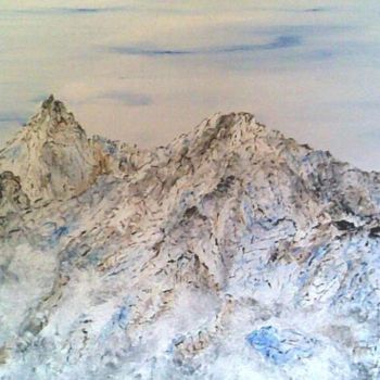 Painting titled "Ararat" by Petra Wohlwerth, Original Artwork
