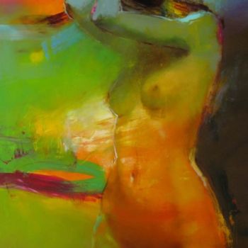 「Nude」というタイトルの絵画 Yuriy Petrenkoによって, オリジナルのアートワーク, オイル