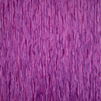 Schilderij getiteld "Violet Equilibrium" door Petr Johan Marek, Origineel Kunstwerk, Olie