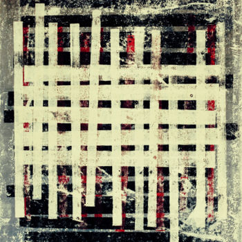 Pintura titulada "Position VII." por Petr Strnad, Obra de arte original, Acrílico