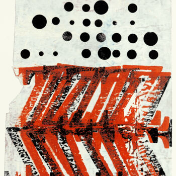 Collages titled "Arranged Place 23." by Petr Strnad, Original Artwork, Collages