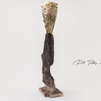 Sculpture intitulée "Ceramic Vase, Ikeba…" par Petr Tatskiy, Œuvre d'art originale, Céramique