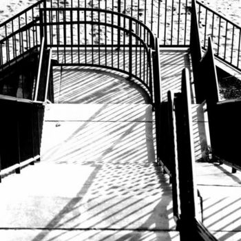 Fotografie getiteld "Fork in the stairs" door Sdb Photography, Origineel Kunstwerk