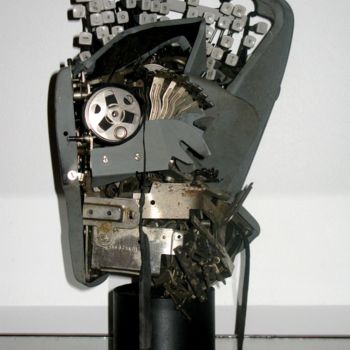 Sculpture intitulée "eF.jpg" par Philippe Motta, Œuvre d'art originale