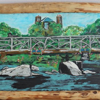 Painting titled "pont-aven.jpg" by Rpcreations, Original Artwork, Acrylic