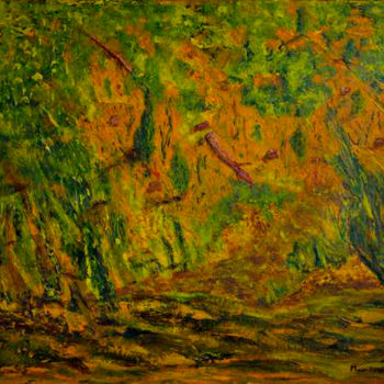 Painting titled "Paysages" by Marie Phebidias, Original Artwork