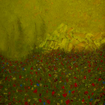 제목이 "Hymne à la Montagne"인 미술작품 Marie Phebidias로, 원작, 기름