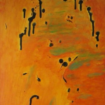 Картина под названием "Abstrait" - Marie Phebidias, Подлинное произведение искусства, Акрил