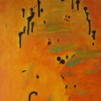 Peinture intitulée "Abstrait" par Marie Phebidias, Œuvre d'art originale, Acrylique