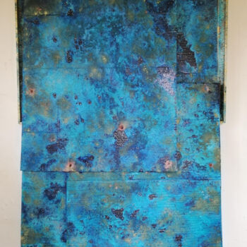 제목이 "Touthankarton bleu…"인 미술작품 Phélix Ludop로, 원작, 페인트 스프레이