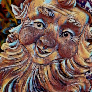 Digitale Kunst getiteld "Bilbo Baggins' uncle" door Phil 'Philosofree' Cheney, Origineel Kunstwerk, Digitaal Schilderwerk