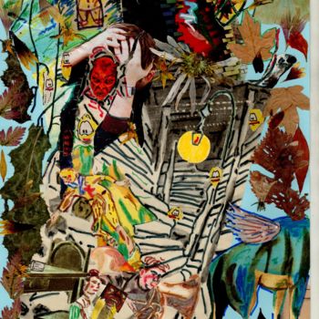 Collages titled "Long Story." by Phil Colisov, Original Artwork, Other