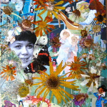 Collages titled "WOMAN." by Phil Colisov, Original Artwork, Other