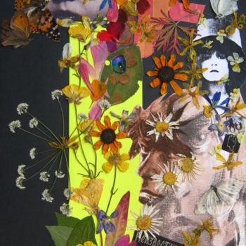 Collagen mit dem Titel "Dandy in the Underw…" von Phil Colisov, Original-Kunstwerk, Andere