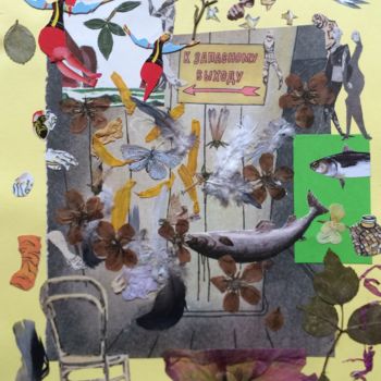 Collages titled "Welcome to my night…" by Phil Colisov, Original Artwork, Other