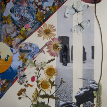 Collages getiteld "Fatal Illusion." door Phil Colisov, Origineel Kunstwerk, Anders