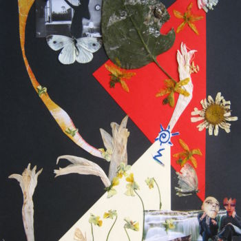 Collages getiteld "Ely and Apollin." door Phil Colisov, Origineel Kunstwerk, Anders
