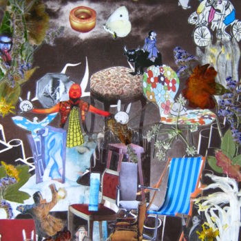 Collages intitolato "All this for pop( a…" da Phil Colisov, Opera d'arte originale, Altro