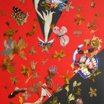 Collages intitolato "Tux on." da Phil Colisov, Opera d'arte originale, Altro