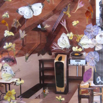 Collages intitulée "Home sweet home....." par Phil Colisov, Œuvre d'art originale, Autre