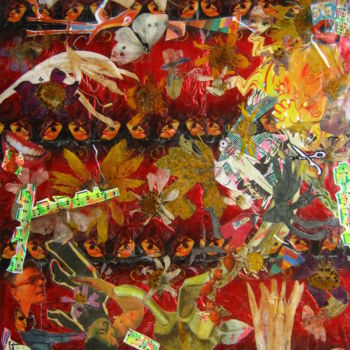 Collages titled "Theater red dreams." by Phil Colisov, Original Artwork