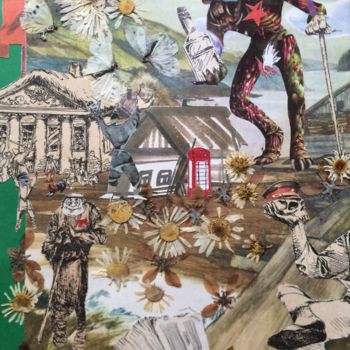Collages titled "Kill `Em All." by Phil Colisov, Original Artwork, Other