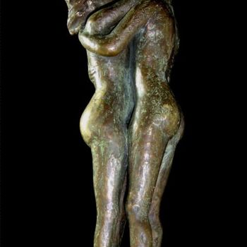 Скульптура под названием "Amanti" - Filippo Liardo, Подлинное произведение искусства, Литьё