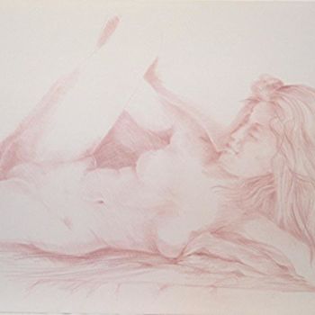 Pittura intitolato "figura femminile" da Filippo Liardo, Opera d'arte originale, Olio
