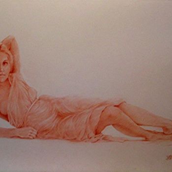 「figura femminile」というタイトルの絵画 Filippo Liardoによって, オリジナルのアートワーク, オイル