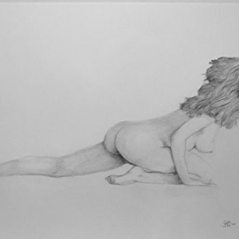 「nudo」というタイトルの絵画 Filippo Liardoによって, オリジナルのアートワーク, オイル