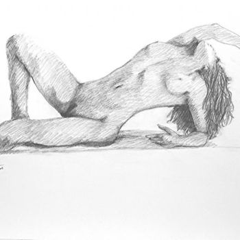Картина под названием "nudo" - Filippo Liardo, Подлинное произведение искусства, Масло