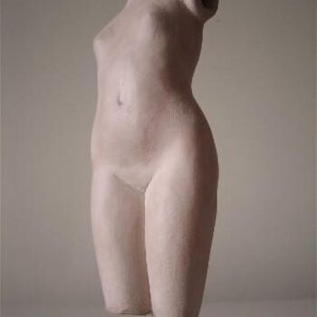 Scultura intitolato "nudino" da Filippo Liardo, Opera d'arte originale, Ceramica
