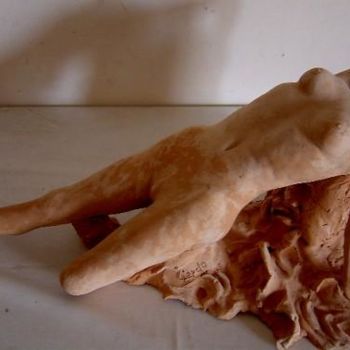 Sculpture titled "nudo" by Filippo Liardo, Original Artwork, Ceramics