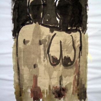 Картина под названием "LA COPPIA - 6/10" - Sadon Gérard, Подлинное произведение искусства, Масло