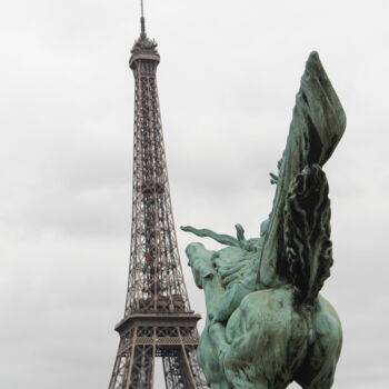 "Paris 07" başlıklı Fotoğraf Philip Rejean tarafından, Orijinal sanat, Dijital Fotoğrafçılık Karton üzerine monte edilmiş