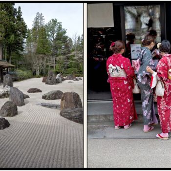 Photographie intitulée "Japon 3" par Philip Rejean, Œuvre d'art originale, Photographie numérique Monté sur Carton